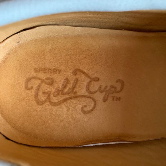 SPERRY TOP-SIDER A/O GOLD CUP BOAT SHOES WOMENS 9 LIGHT GREY - Picture 13 of 14